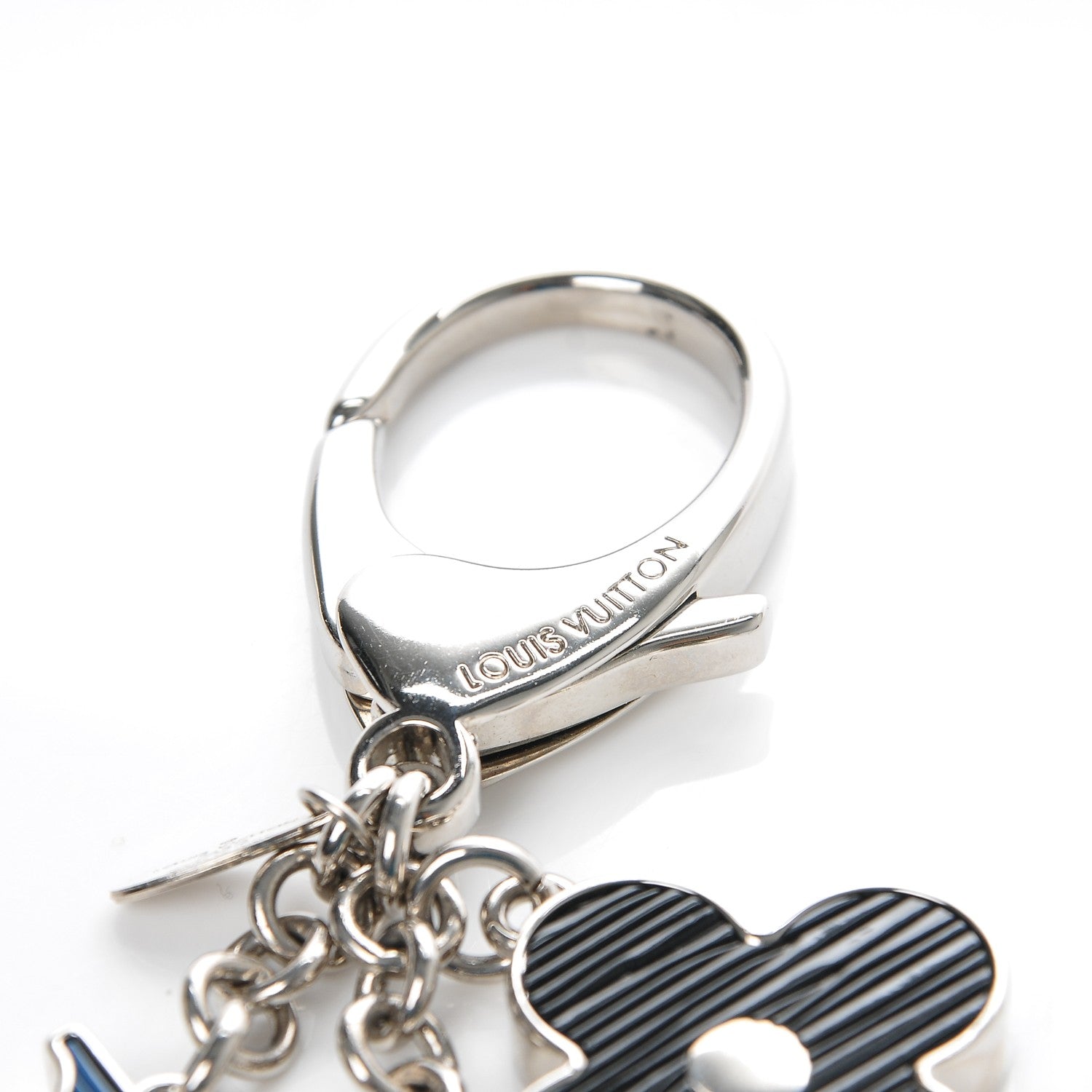 Louis Vuitton Fleur d'Epi Bag Charm Tri-Color 3 of 4