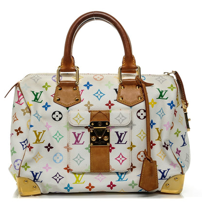 Louis Vuitton Monogram Multicolor Speedy 30 White 1 of 6
