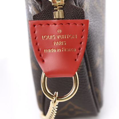 Louis Vuitton Monogram 2020 Christmas Animation Bumper Cars Mini Pochette Accessories Coquelicot 5 of 7