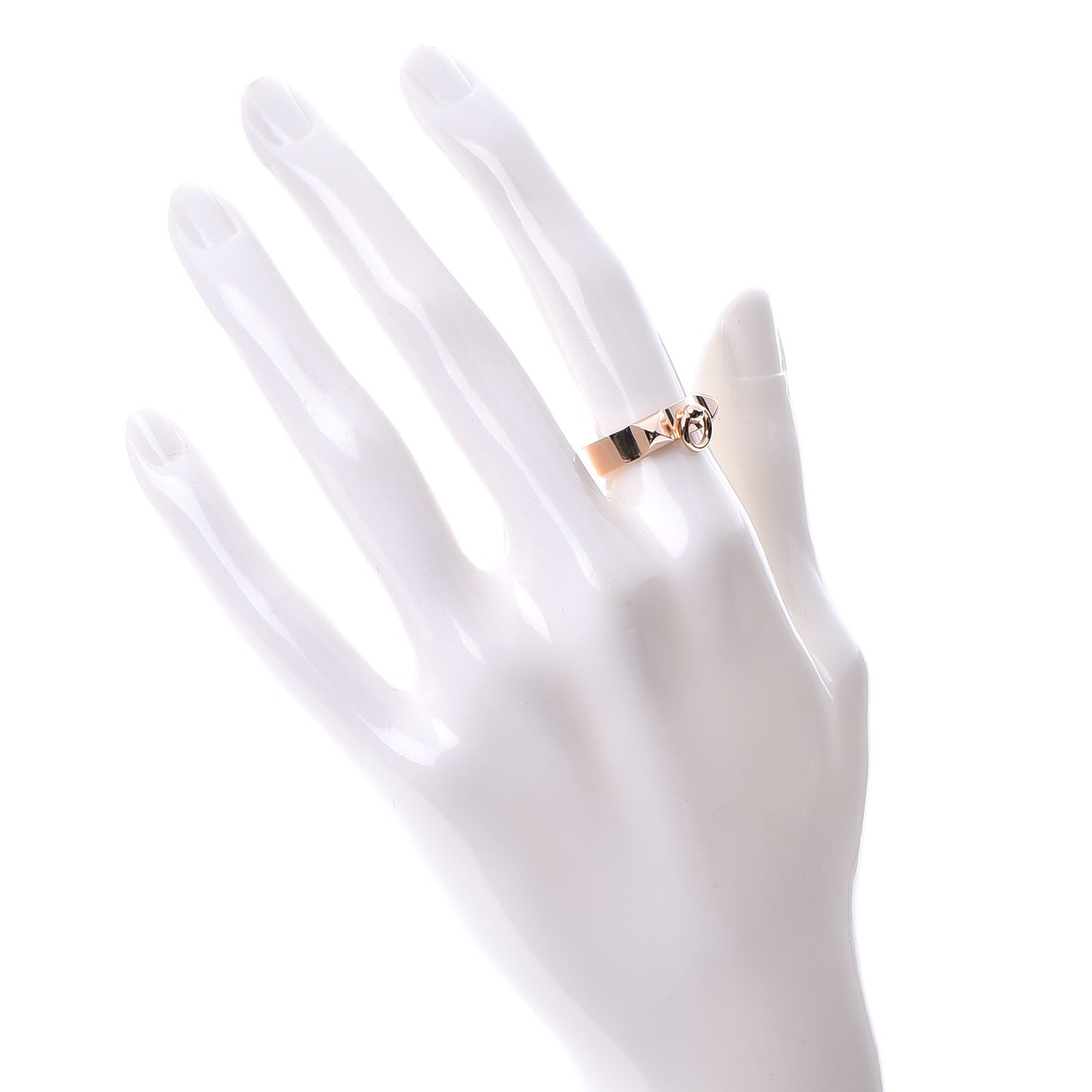 18K Rose Gold PM Collier De Chien Ring 52 6