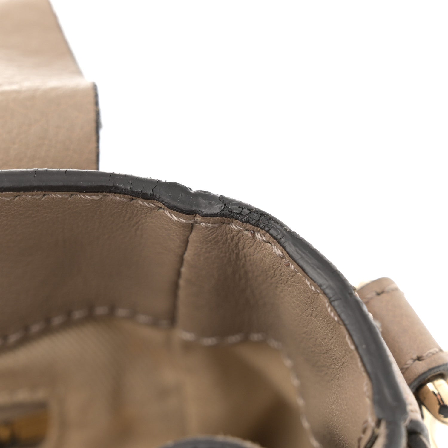 Chloe Suede Calfskin Medium Faye Backpack Motty Grey 12 of 16