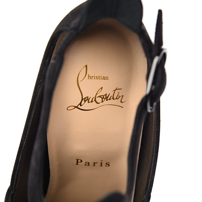 Christian Louboutin Veau Velours Canadada 100 Booties 39.5 Black 7 of 8