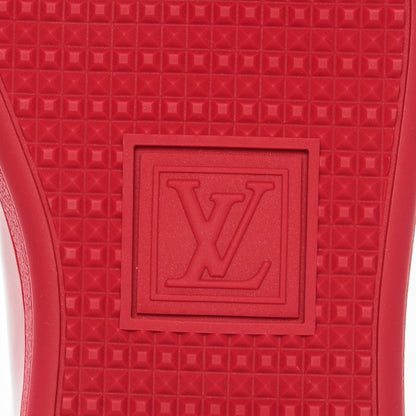 Louis Vuitton Patent Calfskin Frontrow Sneakers 37.5 Framboise 7 of 8