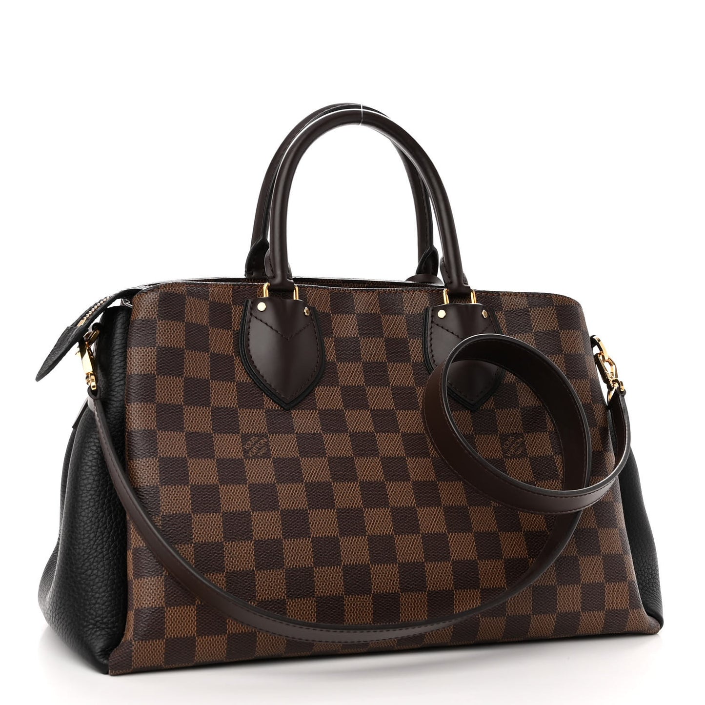 Cuir Taurillon Damier Ebene Normandy Black