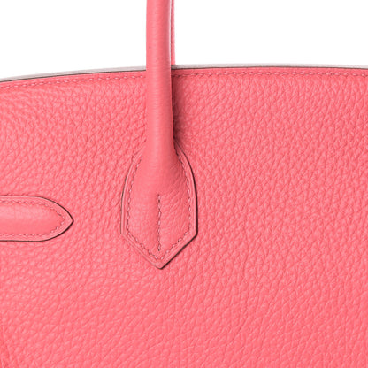 Hermes Togo Birkin 30 Rose Lipstick 11 of 31