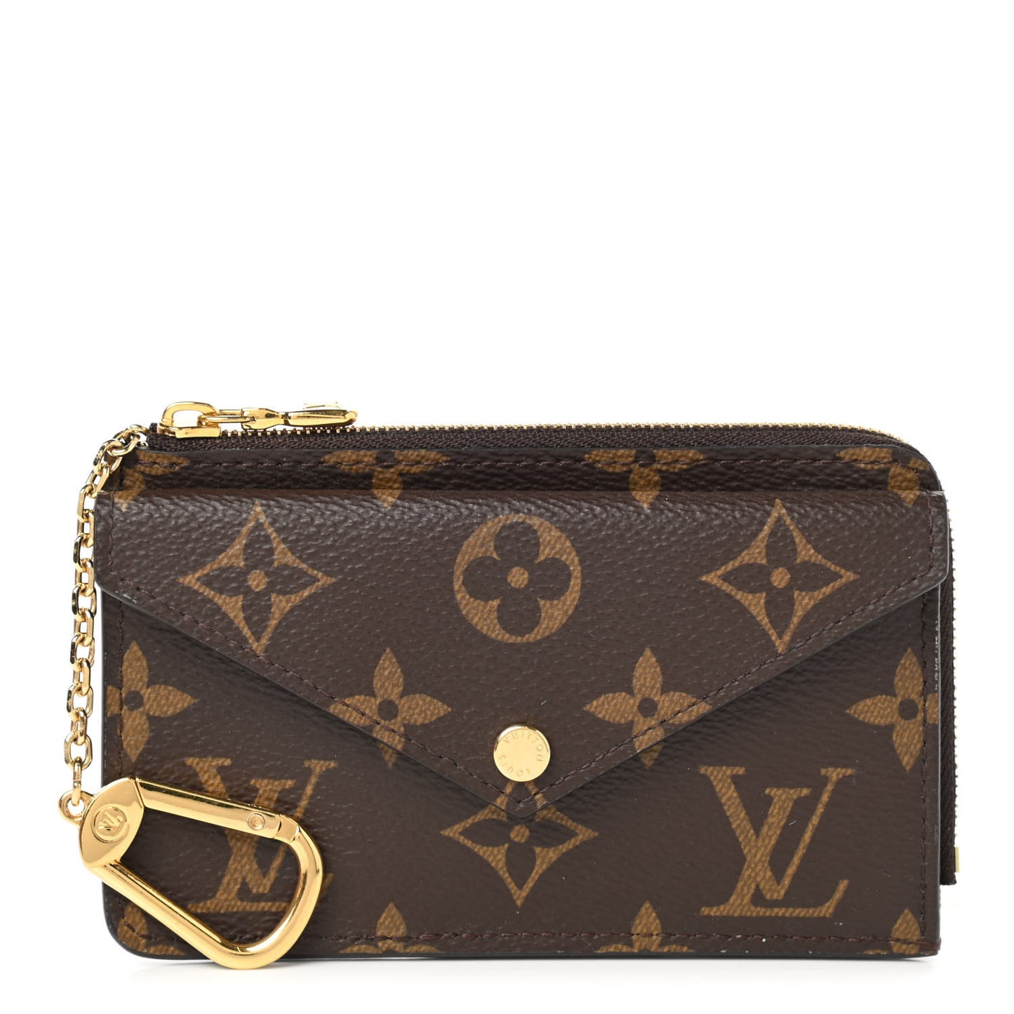 Monogram Recto Verso Card Holder Black