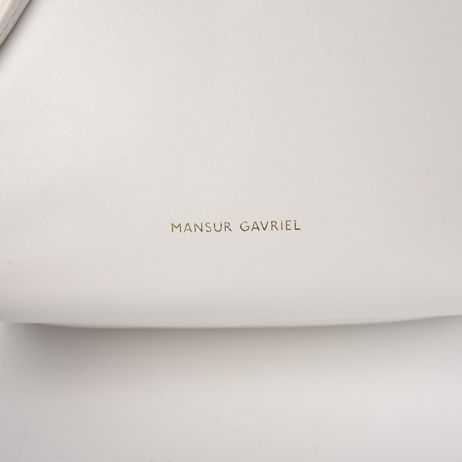 Mansur Gavriel Calfskin Mini Bucket Bag White 7 of 14