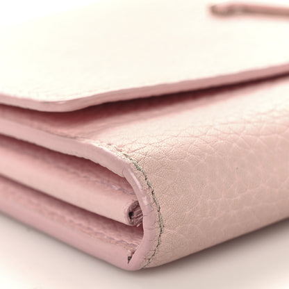 Louis Vuitton Taurillon Capucines Wallet Magnolia 7 of 8