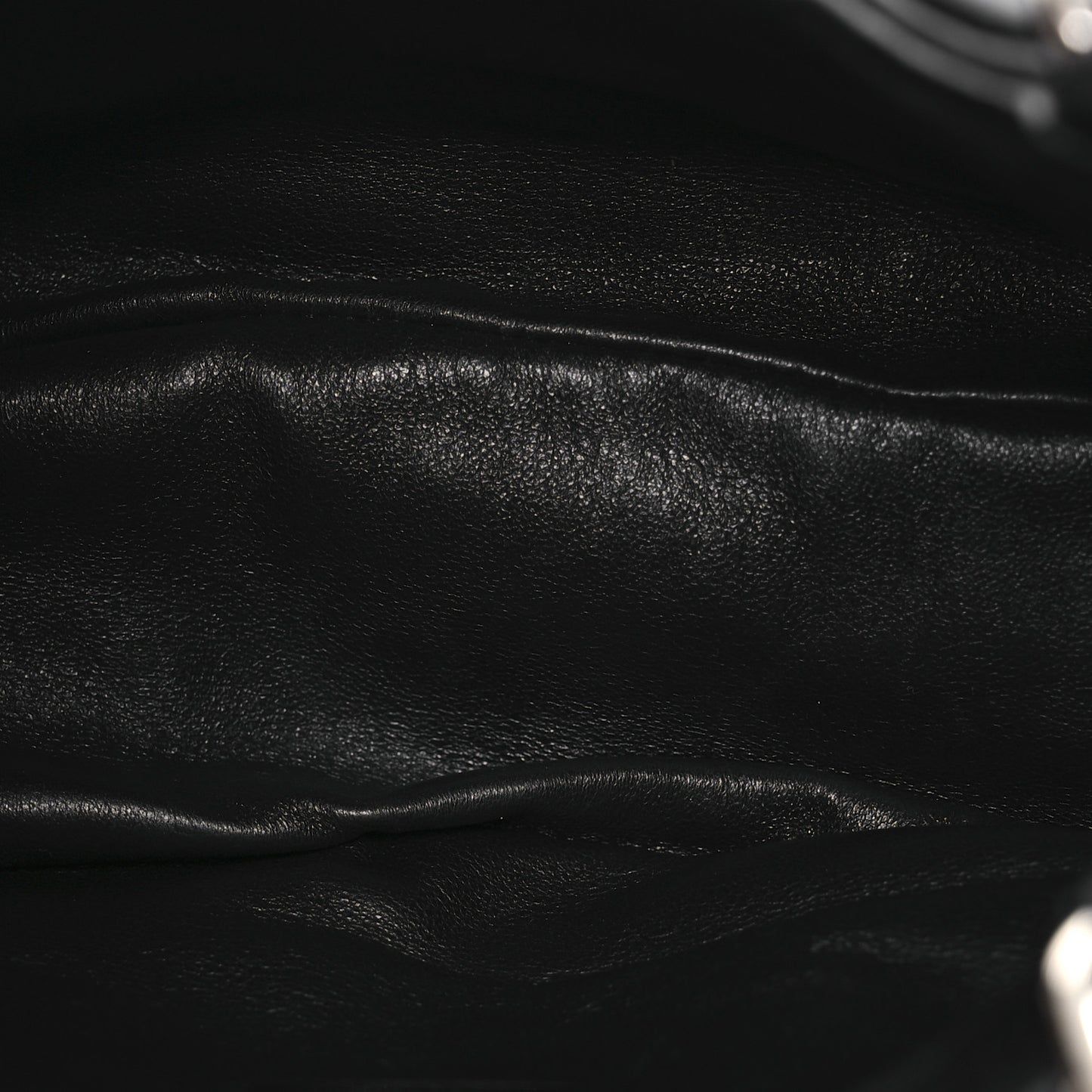 Nappa Soft Padded Re-Edition 2002 Moon Bag Black