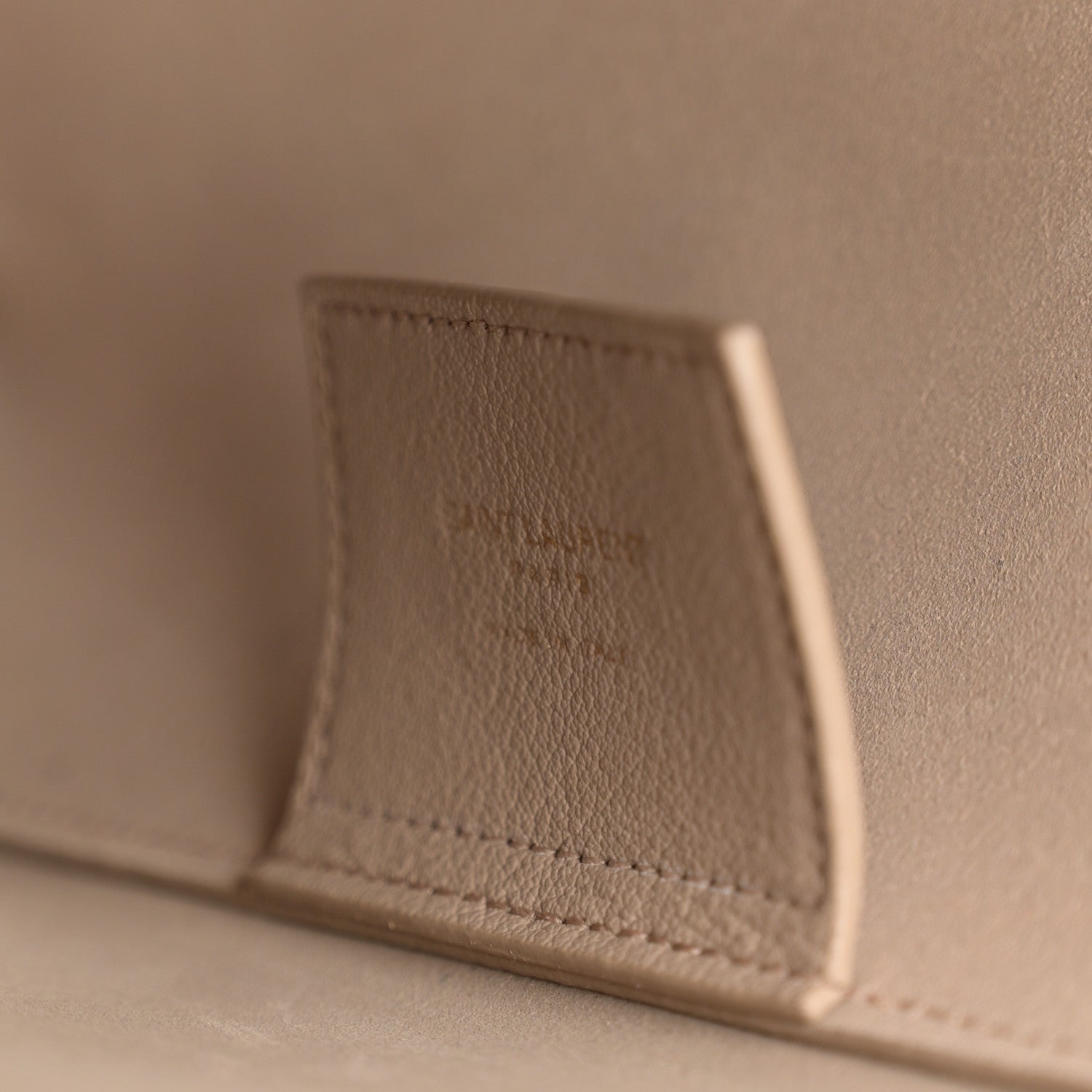Saint Laurent Calfskin Toy Shopping Tote Nude Powder 7 of 12