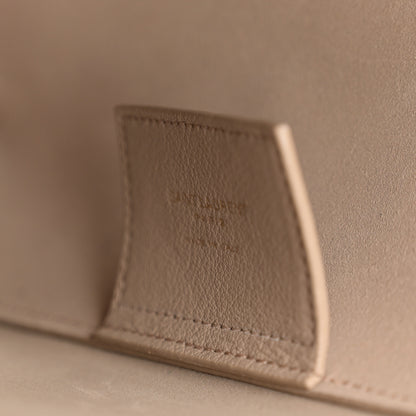 Saint Laurent Calfskin Toy Shopping Tote Nude Powder 7 of 12