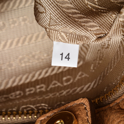 Prada Cervo Antik Shoulder Bag Cuoio 8 of 8