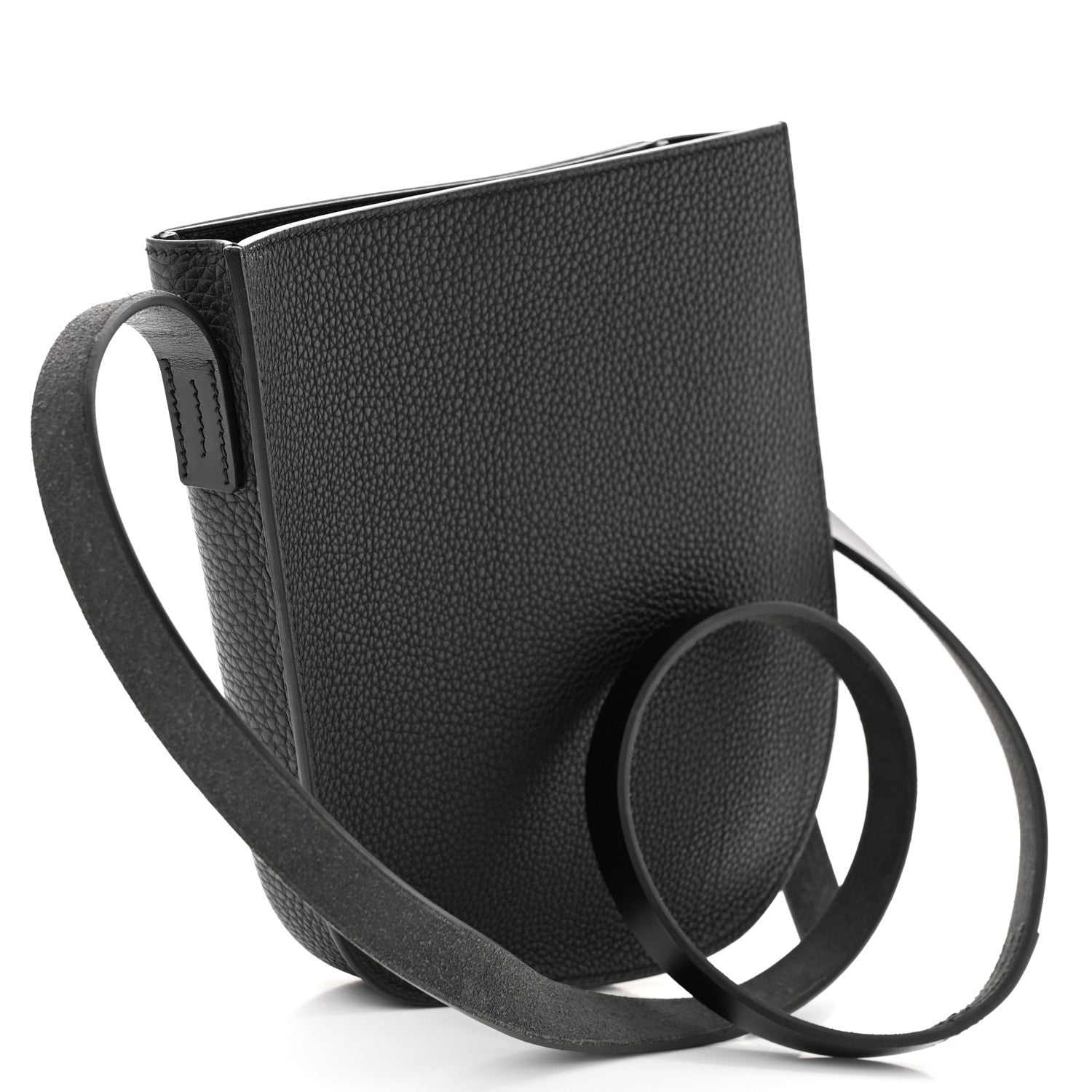 Hermes Togo Vache Hunter Perspective Cavaliere 21 Black 2 of 10