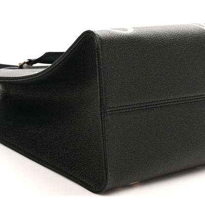 Louis Vuitton Empreinte Monogram Giant Onthego MM Black Beige 7 of 8