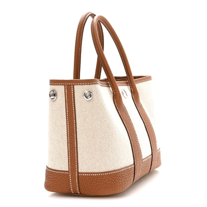 Hermes H Viking Negonda Neo Garden 23 Ecru Beige Gold 3 of 11