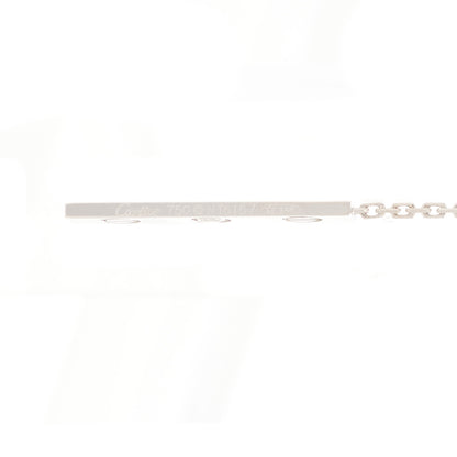 Cartier 18K White Gold Diamond LOVE Lariat Necklace 5 of 5