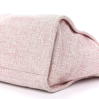 Chanel Lurex Boucle Deauville Medium Tote Pink 9 of 10