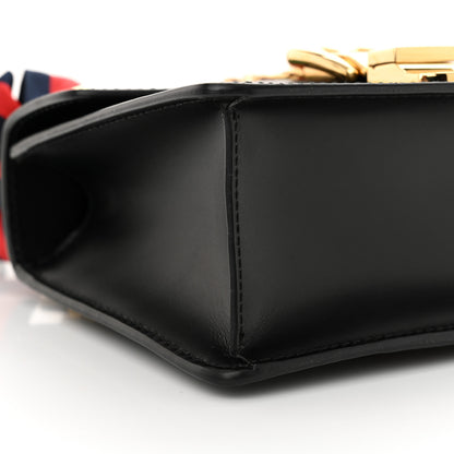 Gucci Calfskin Mini Sylvie Chain Shoulder Bag Black 9 of 11