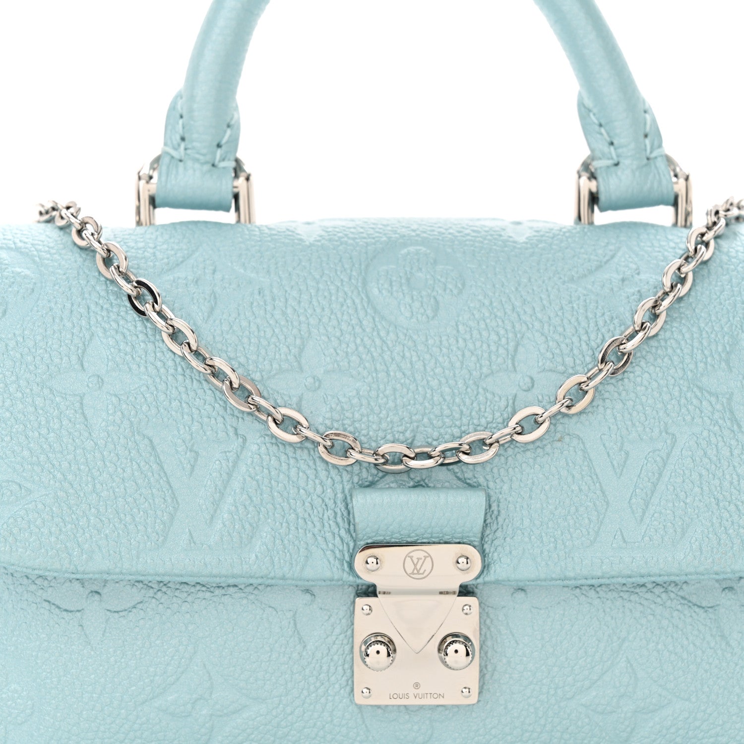 Louis Vuitton Empreinte Monogram Nano Madeleine Azur Frost 7 of 9