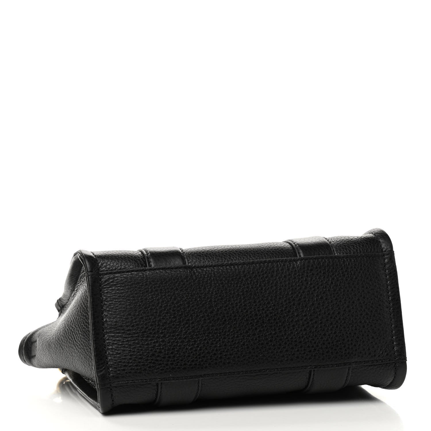 Marc Jacobs Grained Calfskin Small The Tote Bag Black 4 of 11