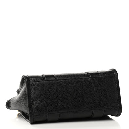Marc Jacobs Grained Calfskin Small The Tote Bag Black 4 of 11