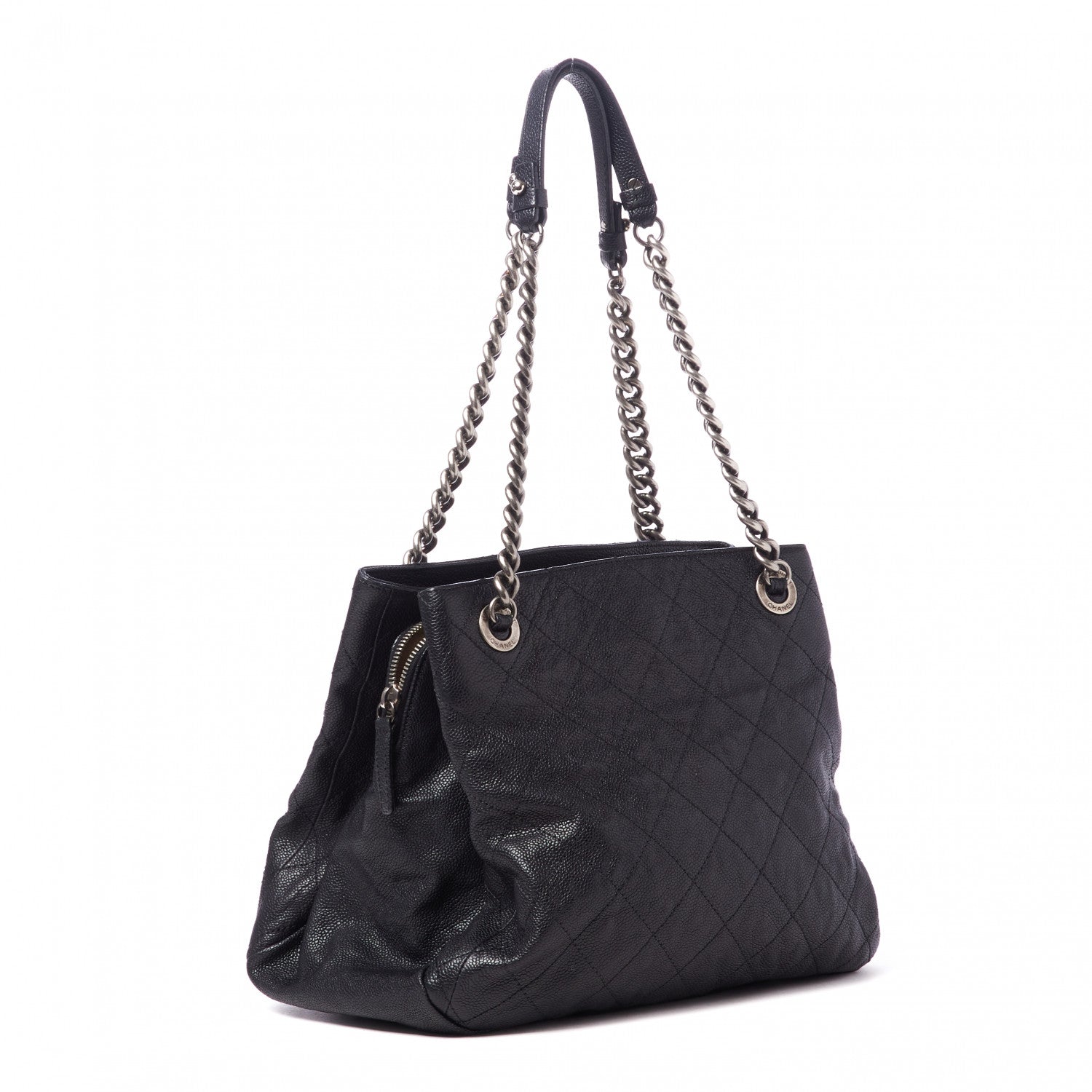 Chanel Caviar Quilted Simply CC Tote Black 2 of 9