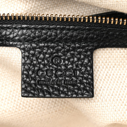 Gucci Pebbled Calfskin Large Soho Hobo Black 6 of 11