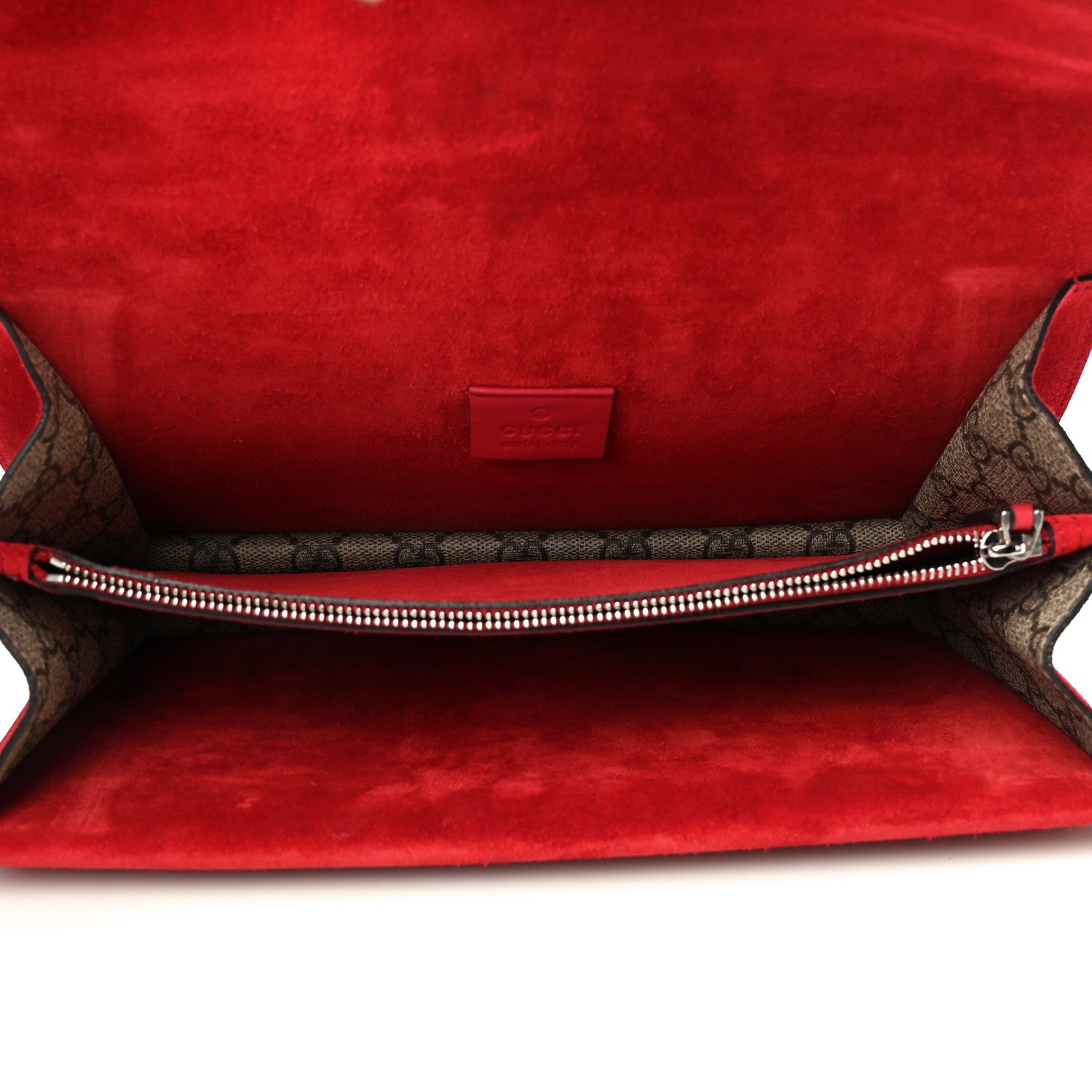 Gucci GG Supreme Monogram Small Dionysus Shoulder Bag Red 5 of 19