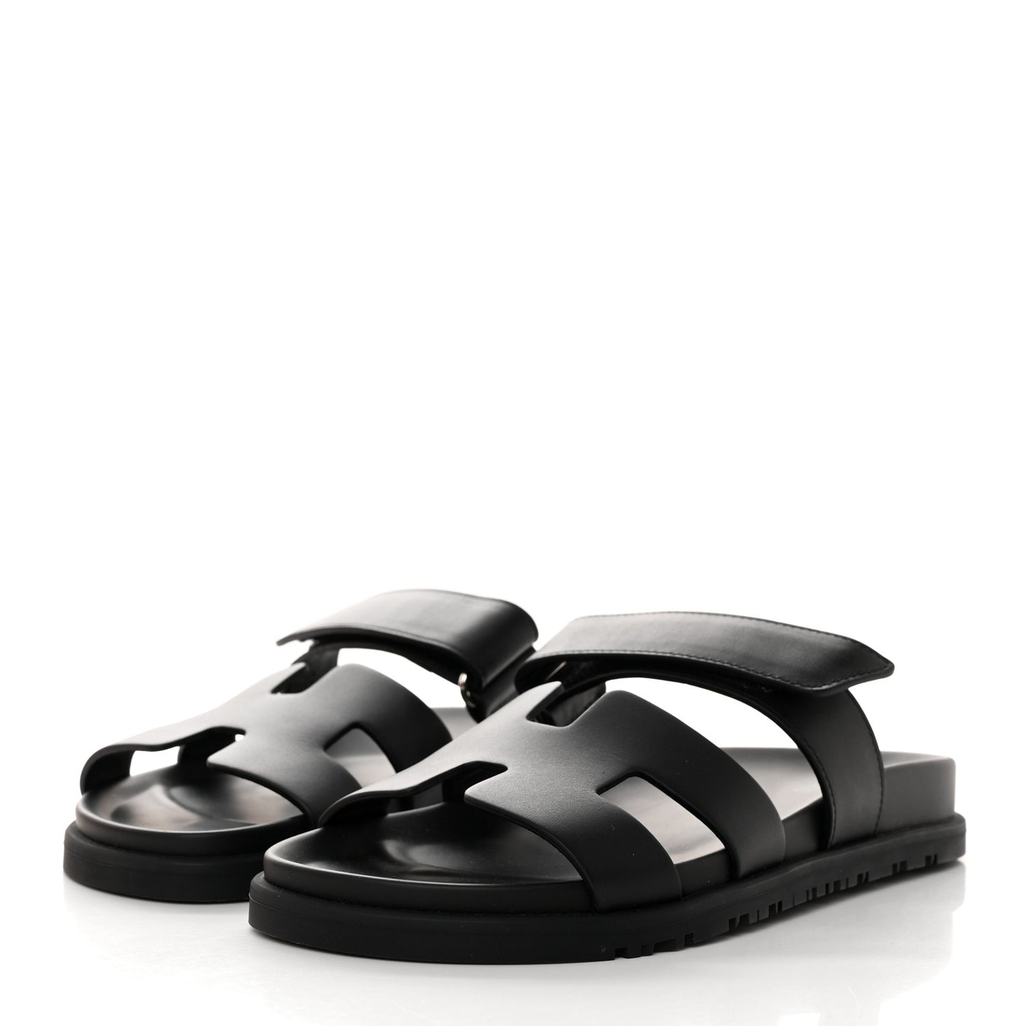 Calfskin Womens Chypre Sandals 37 Black