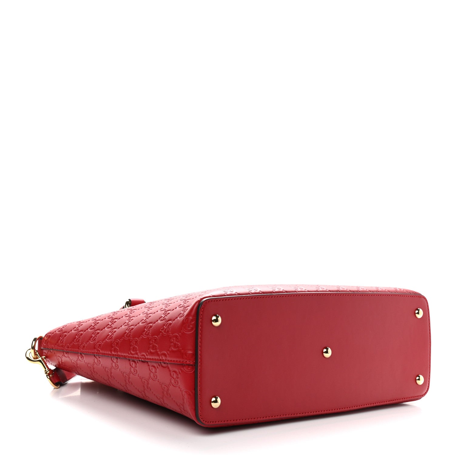 Gucci Guccissima Tote Hibiscus Red 1 of 10