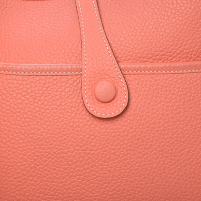 Hermes Taurillon Clemence Evelyne III PM Crevette 9 of 11