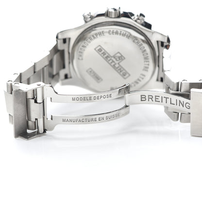 Breitling Stainless Steel 44mm Colt Chronograph Quartz Watch Blue A73388 5 of 5