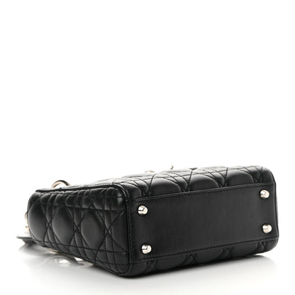 Christian Dior Lambskin Cannage Mini Lady Dior Black 4 of 15