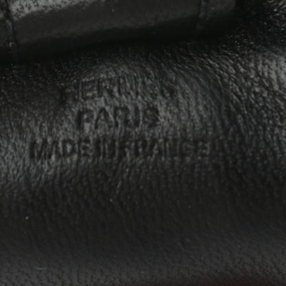 Hermes Milo Lambskin Grigri Rodeo Horse Bag Charm PM So Black 4 of 4