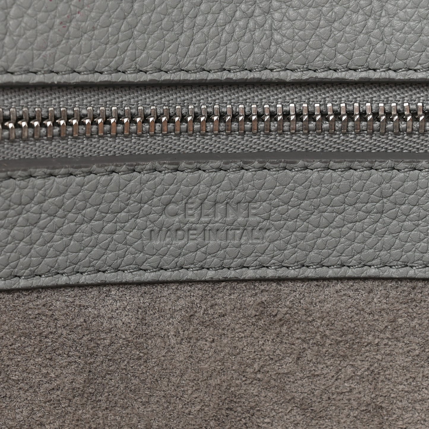 Soft Grained Calfskin Small Belt Cabas Phantom Mineral