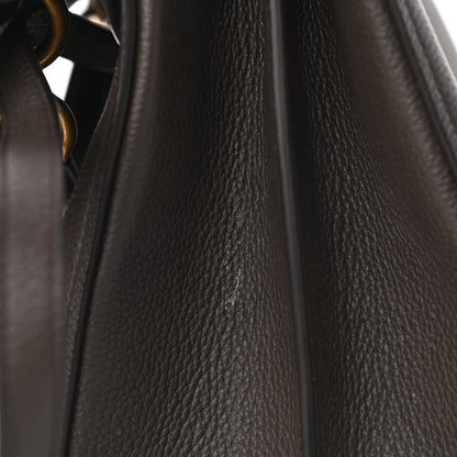 Salvatore Ferragamo Calfskin Medium Margot Top Handle Satchel 10 of 11