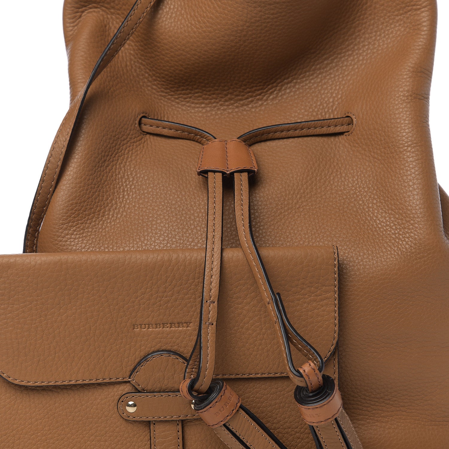 Burberry Grainy Calfskin Large Ashby Hobo Sand 6 of 8