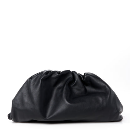 Bottega Veneta Smooth Butter Calf The Pouch Oversized Clutch Black 1 of 11