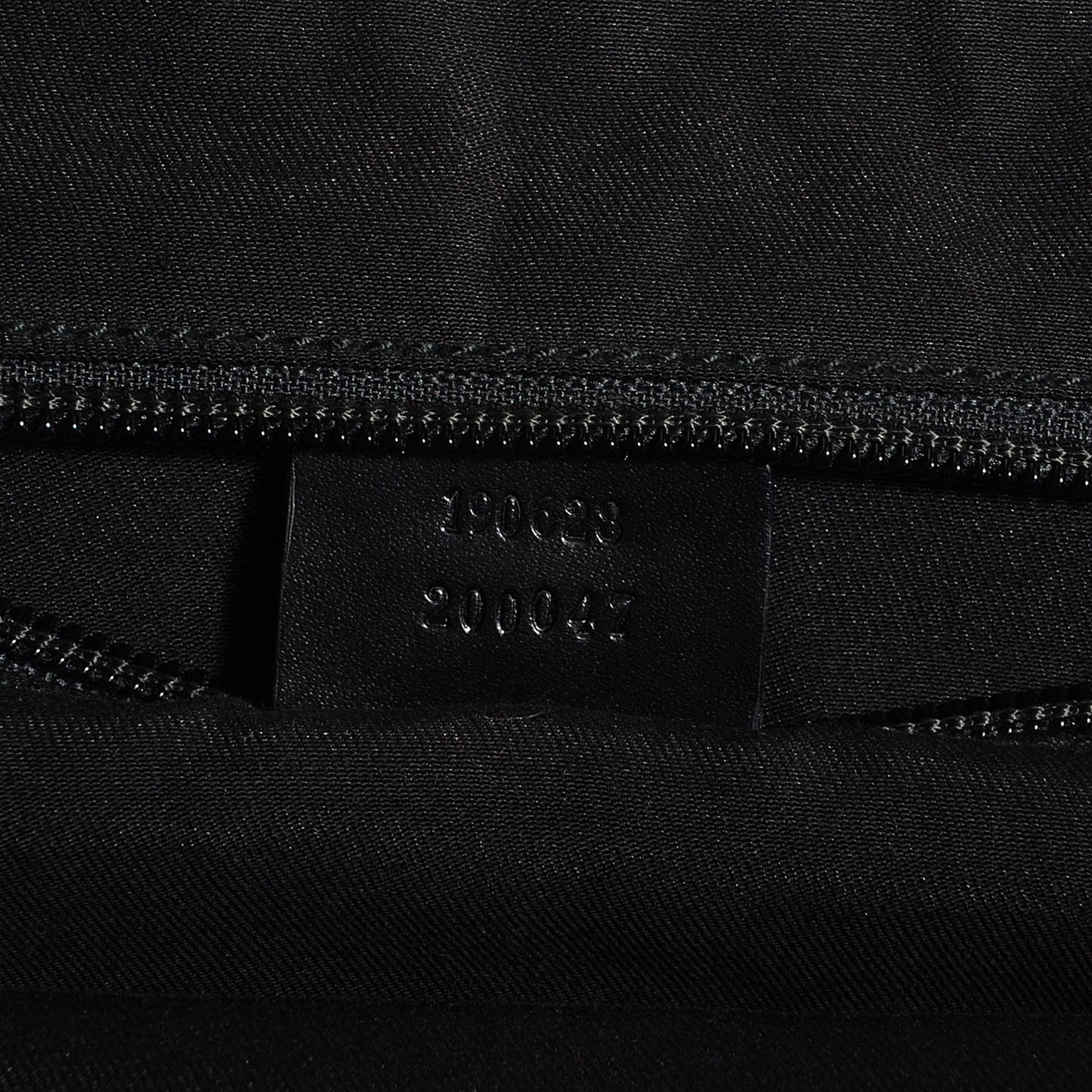 Denim Monogram Flat Messenger Bag Black