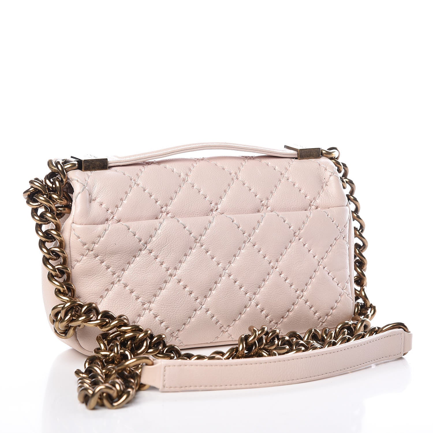 Chanel Calfskin Quilted Mini Urban Day Flap Light Pink 3 of 13