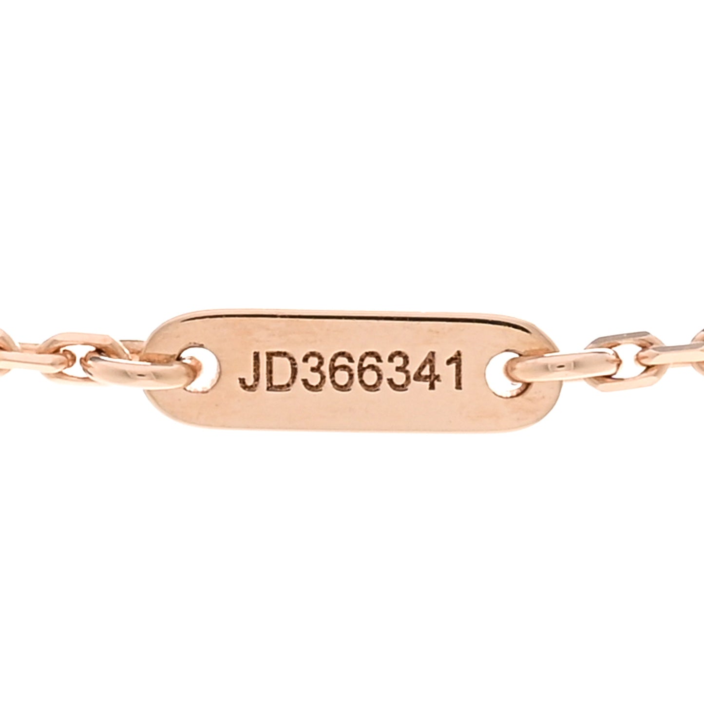 18K Rose Gold Carnelian Sweet Alhambra Pendant Necklace