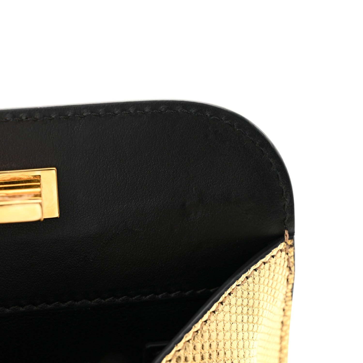 Tom Ford Snakeskin Small Cosmo T Lock Shoulder Bag Gold 10 of 13