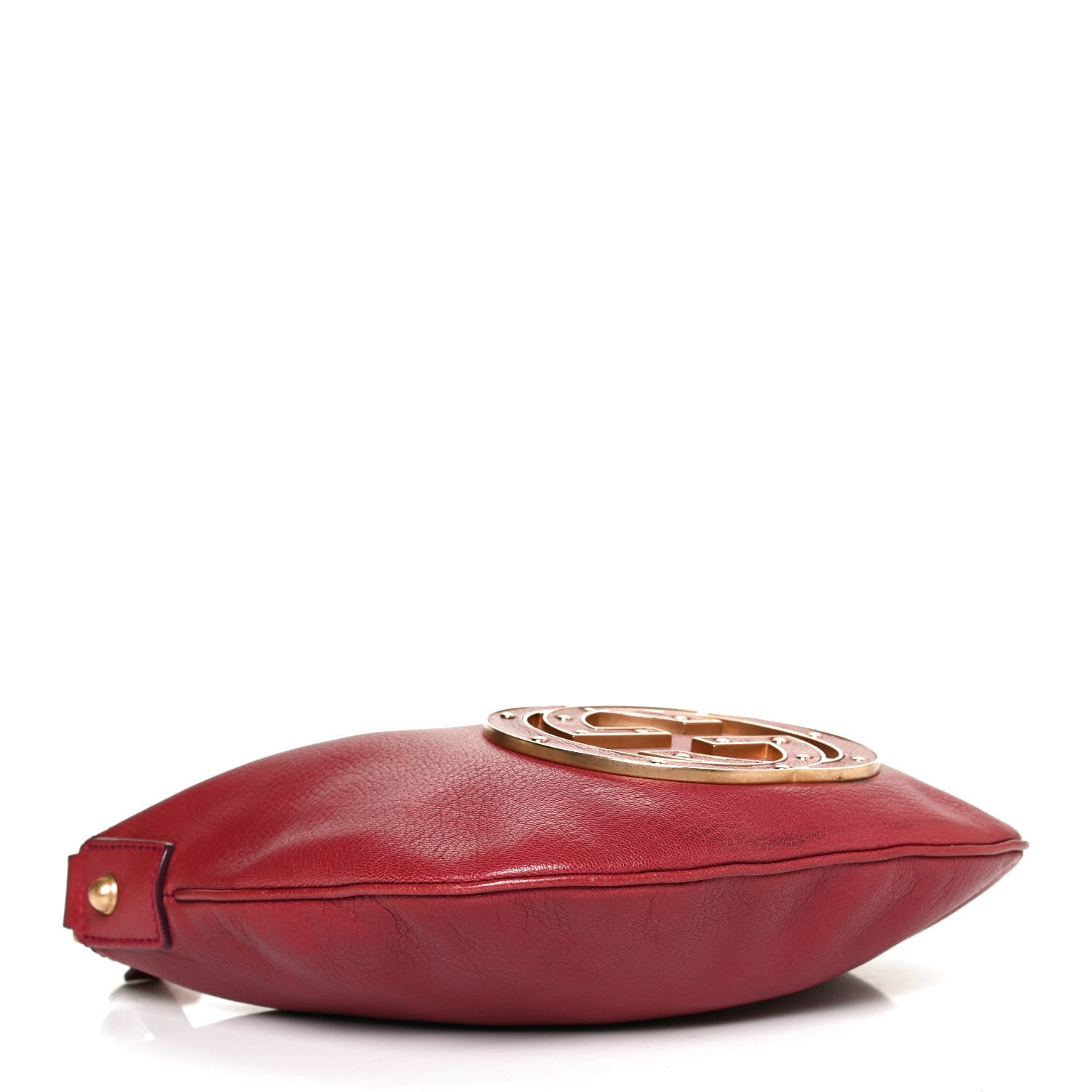 Gucci Calfskin Small Blondie Hobo Red 3 of 9