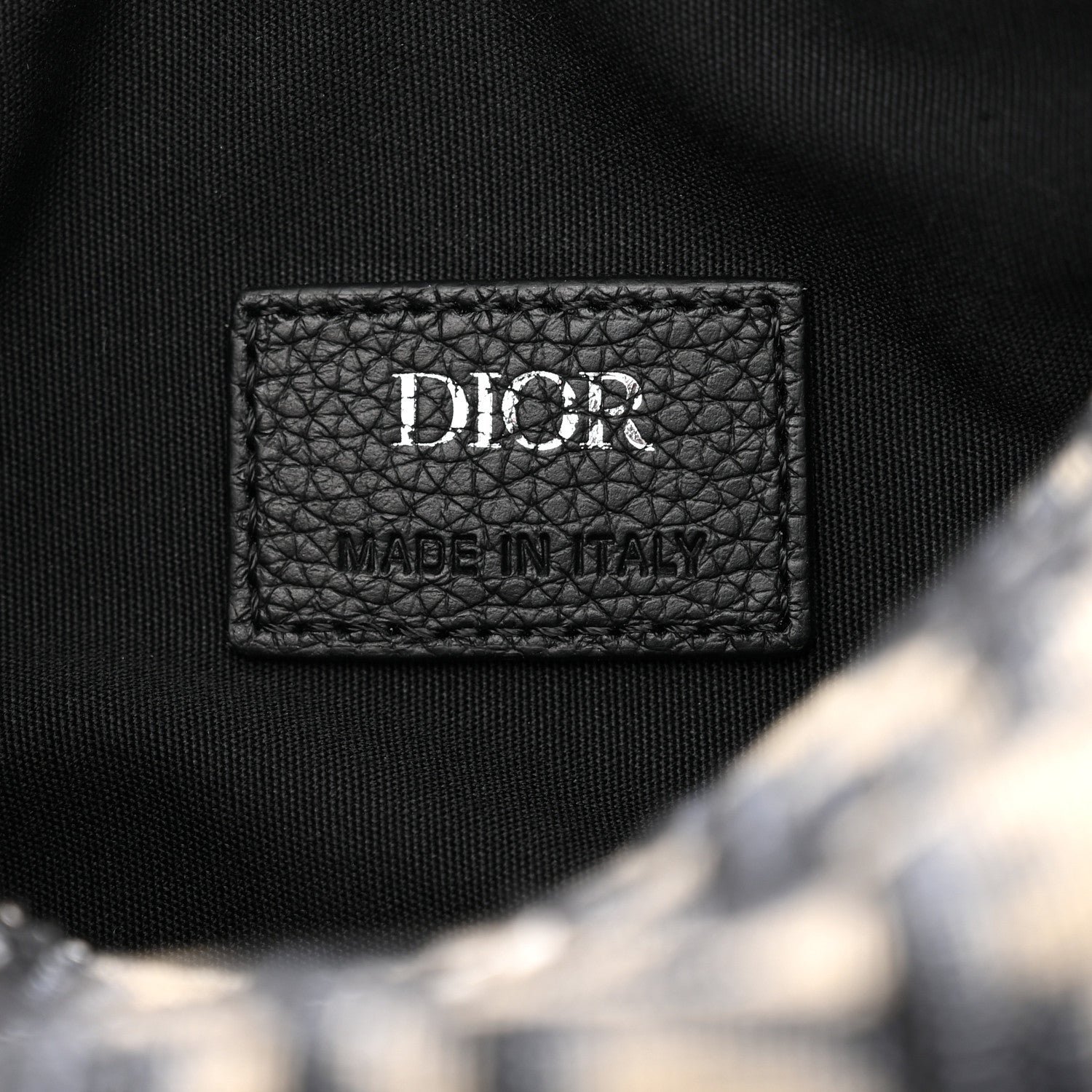 Christian Dior Oblique Mini Roller Messenger Bag Blue 6 of 11