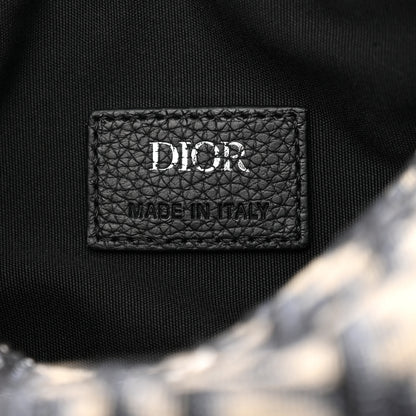Christian Dior Oblique Mini Roller Messenger Bag Blue 6 of 11