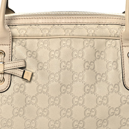Gucci Guccissima Small Princy Satchel Off White 8 of 13