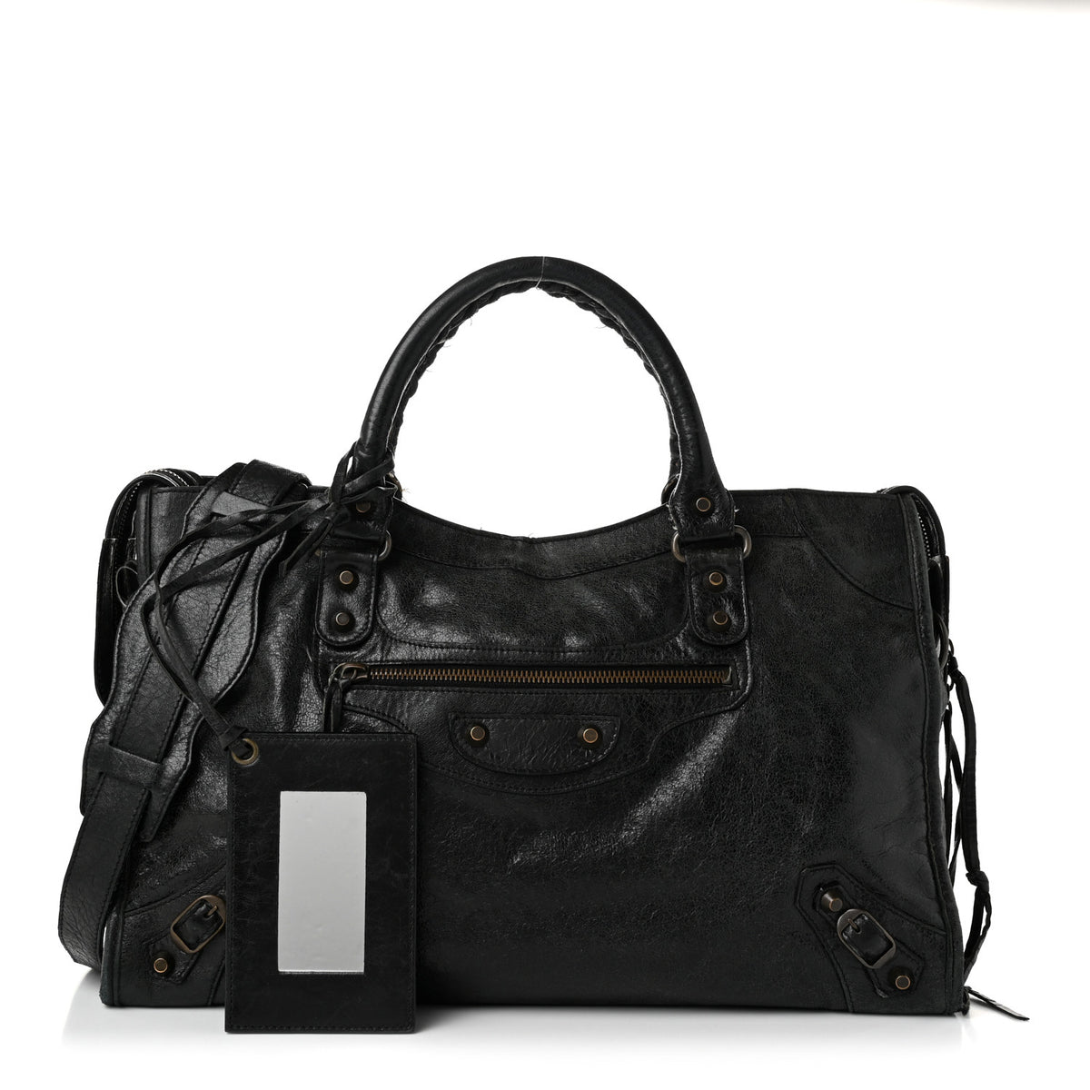 Balenciaga Agneau Classic Hardware City Black 3 of 11