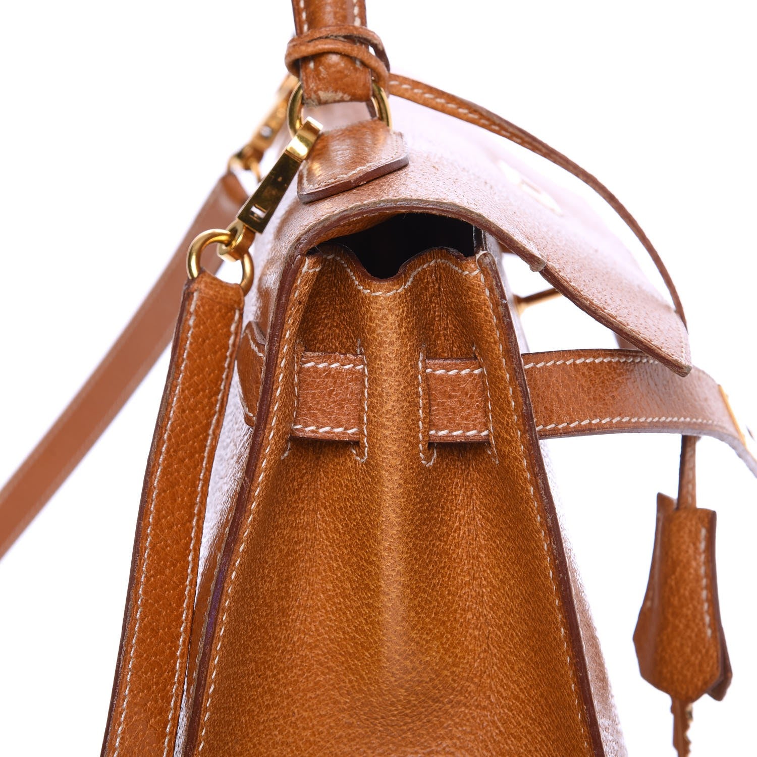 Hermes Peau Porc Sellier Kelly 32 Gold 20 of 47