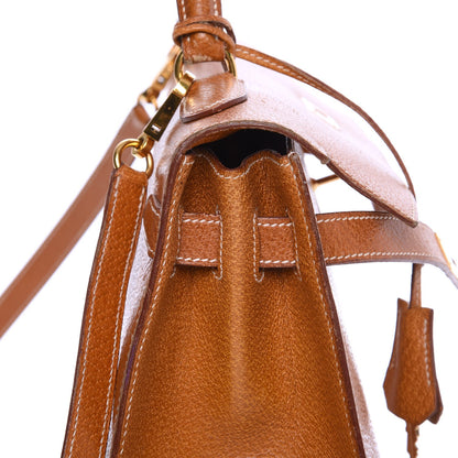 Hermes Peau Porc Sellier Kelly 32 Gold 20 of 47