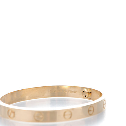 Cartier 18K Yellow Gold LOVE Bracelet 16 4 of 6